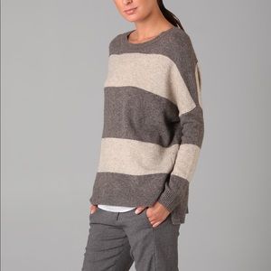 Vince rugby stripe sweater